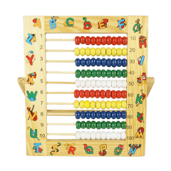 XL10050 Educational Kids Wooden Math Toy Learning Math Toys Teacher Abacus Toy